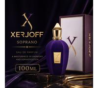 Lattafa Xerjoff Soprano Profumo 100ML Lunga Durata Rosa Oud Fruttato Floreale Lusso Unisex Eau De Parfum vetro