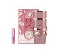 Lattafa Yara Elixir Eau de Parfum 100 ml, Profumo Arabo per Donna Dolce e di Lunga Durata, Include Atomizzatore, Fragranza Femminile Duratura con Note di Fragola S’mores, Gelsomino e Vaniglia (Yara
