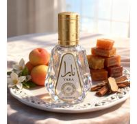 LATTAFA - YARA MOI 50ML - Eau de Parfum da donna LATTAFA - YARA MOI 50ML - EAU DE PARFUM Famiglia di fragranze femminili: Floreale Gourmand Legnosa Volume: 50 mlNote di testa: Gelsomino, Pesca Note di