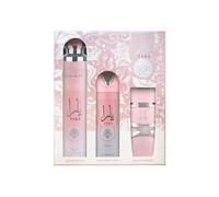 Lattafa YARA Set Donna Profumo+Spray Corpo Profumato+Profumo Spray per Ambienti