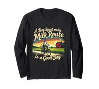 Lattaio A Day Spent On The Milk Route Maglia a Manica