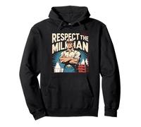 Lattaio Respect The Milkman Felpa con Cappuccio