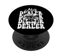Latte Commerciante Dairy Farmer Mucca Latteria Ragazza Mamma Coquette PopSockets PopGrip Adesivo
