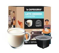 LATTE CREMOSO (48 Capsule) compatibili con Nescafé Dolce Gusto, 3 Confezioni da 16 capsule