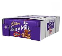 Latte da latte Cadbury con barretta di cioccolato Daim 120 g - confezione da 15