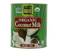 Latte Di Cocco Biologico Classico Senza Zucchero 3 QT (Confezione Da 6)