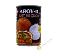 Latte di cocco per cucinare AROY-D 400ml Thailandia - Confezione da 6 pz