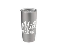 Latte Maker Divertente Allattamento Mamma Bicchiere termico in acciaio inox doppia parete
