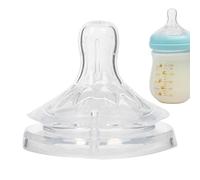Latte Materno Solo Ciuccio - Petalo Di Silicone Solo Ciuccio | Per Bottiglie Di Latte Design A Diametro Ampio | Baby Paciffier Adatto Per L'alimentazione Per Bambini In Campeggio Da Picnic D