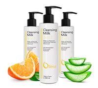 Latte micellare detergente viso con Vitamina E e Aloe Vera 3 in 1 Struccante anti-macchie Detergente pori Latte idratante Contorno occhi Trucco waterproof 3 X 200 ml