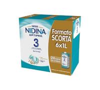 Nestlè latte Crescita liquido Nidina Optipro 3 - formato scorta 6x1L