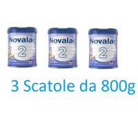 Latte Novalac 2 Polvere 800 gr. 6-12 Mesi 3 Scatole