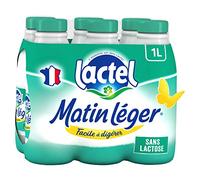 Latte senza lattosio Latte scremato Leggero Lacca Bottiglia 6 x 1 l