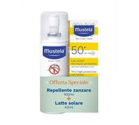 Latte Solare 40 ml Spf50+ con Repellente Antizanzare 100 ml | Mustela