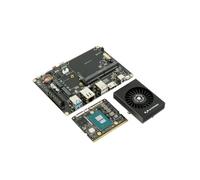 LattePanda Mu Intel N100 x86 Compute Module Kit | 8GB LPDDR5 64GB eMMC | Scheda SoM modulare (richiede alimentazione) | Windows 10/11 & Supporto Linux | PCIe 3.0 | DIY NAS, Soft Router & Maker Dev