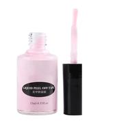 Lattice liquido per unghie, 15 ml, protezione per cuticole, barriera per la pelle bianca inodore, protezione per smalto semplice, accessorio per manicure, in lattice liquido fai da te, per donne