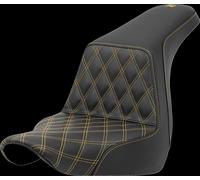 Lattice Stitch Step-up SellaGold Stitching Saddlemen Harley-davidson Softail A81
