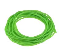 Lattice Tubi 2mm ID 5mm OD 10m Elastico Gomma Tubo Fluorescente Verde