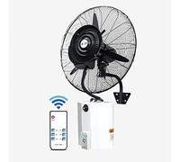 Lattice Ventilatori a piantana Ventilatore con Nebulizzatore A Parete, Serbatoio da 12 L, Oscilating, 3 velocità, con Telecomando, per Uso Industriale, Esterno, Commerciale, Residenziale