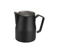 Metallurgica Motta Caraffa per latte Europa 350 ml acciaio inox 18/10 nero professionale