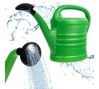 Lattina di irrigazione Kadax, lattina di annaffiato per giardini in plastica per uso interno ed esterno, irrigazione, fiori, piante d'appartamento, giardino, casa, appartamento, utensili da giardino con doccia (5L)