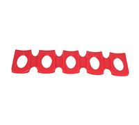 Lattina di Silicone Rosso, Tappetino del Supporto, Tappetino per Birra in Frigorifero da Vino Utensile in Ordine per Impilare Bevande d'acqua Bottiglia di Soda, Grande capacità e Facile da Pulire