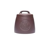 Lattina di tè Sabbia viola Contenitore per il tè Vasetto per la casa sigillato Vaso da tè grande risveglio Set da tè retrò Tazza singola Contenitore di stoccaggio