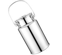 Lattina ermetica in acciaio inox da 10 l, per conservare latte, vino e cucina, brocca versatile per conservare liquidi e solidi, ideale per uso domestico e commerciale