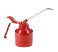 Lattina olio Pressol metallo con pompa rosso becuccio rigido 135mm / 250ml