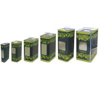 Lattina Per Olio Con Tappo LT. 3 - CM. 9,5x15x26 H Contenitori per olio 30300