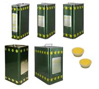 Lattina per Olio Latta in Banda Stagnata Tanica Con Tappo Lattine 1 2 3 5 10 Lt
