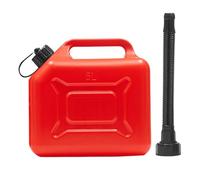 Lattine di gelatina a benzina - 5L, 10L, 20L con beccuccio, serbatoio del carburante in metallo, olio portatile, accumulo di carburante, forniture di emergenza per auto, camion, motociclette, f
