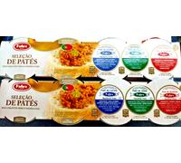 LATTINE PATÈ MIX SARDINE TONNO SGOMBRO FIDES pasta alimentare gourmet portogh...