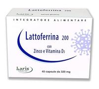 Lattoferrina 200 con zinco e vitamina D3 45 capsule