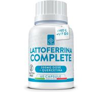 LATTOFERRINA 200Mg Quercetina Vitamina C E D3 Antiossidante Naturale