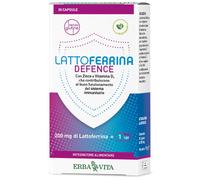 ErbaVita Lattoferrina Defence con Zinco e Vitamina D Integratore per il Sistema Immunitario 30 capsule