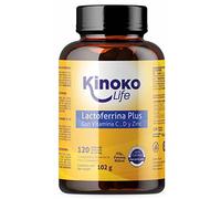 LATTOFERRINA Plus | 120 capsule | con 500 mg di Vitamina C | Vitamina D 2000 UI | Citrato di zinco 10 mg | Rafforza le difese dell'organismo e il sistema immunitario.