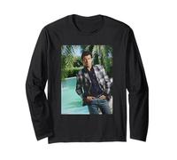 L'attore GoldenEye Pierce Brosnan James Bond di Michael Grecco Maglia a Manica