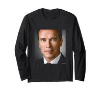 L'attore governatore Arnold Schwarzenegger di Michael Grecco Maglia a Manica