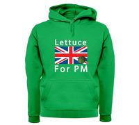 Lattuga Per Il Primo Ministro Union Jack - Felpa Adulta - Divertente PM Labour