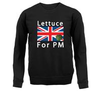 Lattuga Per Il Primo Ministro Union Jack - Felpa Adulta - Divertente PM Labour