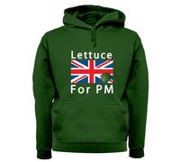 Lattuga Per Il Primo Ministro Union Jack - Felpa Adulta - Divertente PM Labour