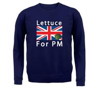 Lattuga Per Il Primo Ministro Union Jack - Felpa Adulta - Divertente PM Labour