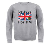 Lattuga Per Il Primo Ministro Union Jack - Felpa Adulta - Divertente PM Labour