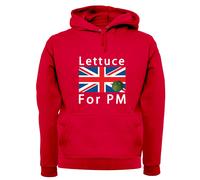 Lattuga Per Il Primo Ministro Union Jack - Felpa Adulta - Divertente PM Labour