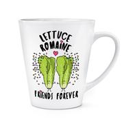 Lattuga Romana Amici Forever 341ml Latte Tazza - Divertente Migliore Scherzo