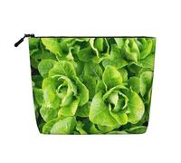 Lattuga romana fresca, Borsa per cosmetici in lino sintetico Borsa per trucco Borsa da viaggio portatile