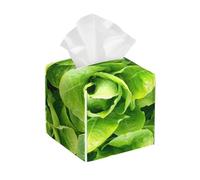 Lattuga romana fresca, Porta fazzoletti, Coperchio per scatola fazzoletti, Porta fazzoletti, Distributore di fazzoletti