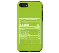 Lattuga Valori nutrizionali Minimal Kitchen Chef Opere d'arte Custodia per iPhone SE (2020) / 7/8