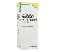 Lattulosio Aurobindo 66,7% Soluzione Orale 180 ml